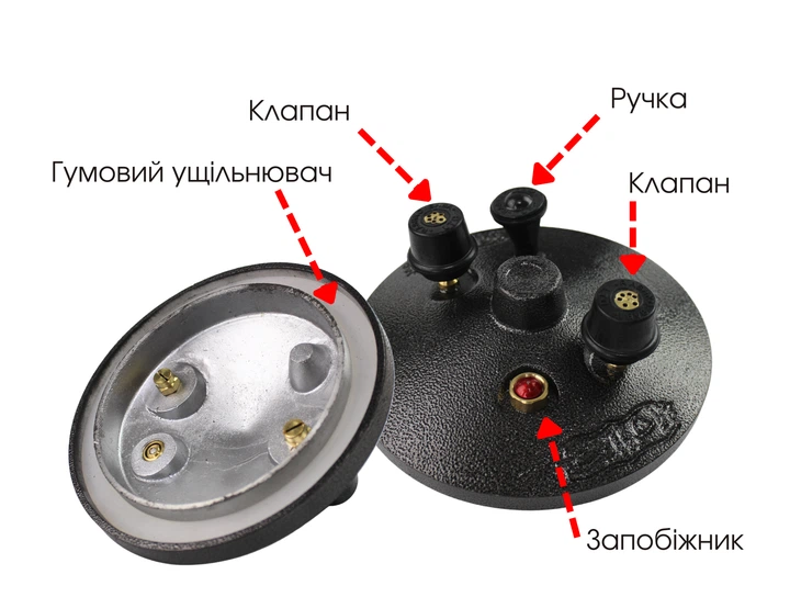 Казан-скороварка афганский Rashko Baba RB30-1 на 30 л из алюминия Черный (120-89-RB30-1) - изображение 3