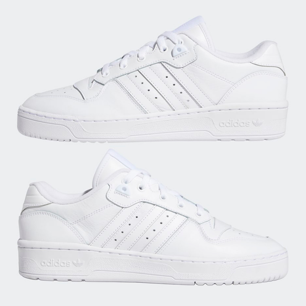 Жіночі кеди низькі Adidas Originals Rivalry Low EF8729 40 (7.5UK) 26 см White/White/Core Black (4060512774437) - зображення 5
