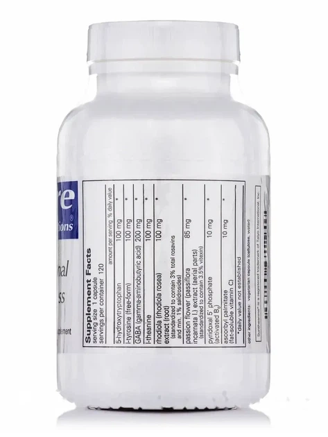 Вітаміни для емоційного здоров'я Pure Encapsulations (Emotional Wellness) 120 капсул - зображення 2