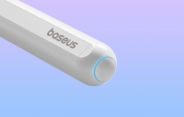Активний стилус Baseus Smooth Writing Series з бездротовою зарядкою Білий (P80015803213-00) (955555906396047) - Уцінка - зображення 5