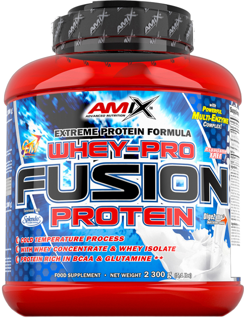 Białko Amix Whey-Pro Fusion 2300 g Moca-Chocolate-Coffee (8594159538863) - obraz 1