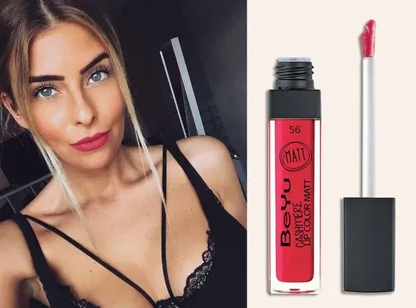 Блеск Для Губ Beyu Cashmere Lip Color Matt 190 6.5 Мл Pink Seduction - Фото 6 Блеск Для Губ Beyu Cashmere Lip Color Matt 190 6.5 Мл Pink Seduction - изображение 6