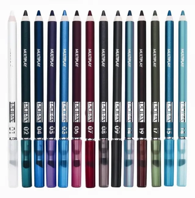 Олівець для очей Pupa Multiplay Triple Purpose Eye Pencil 15 Blue Green 1.2 Г - зображення 7