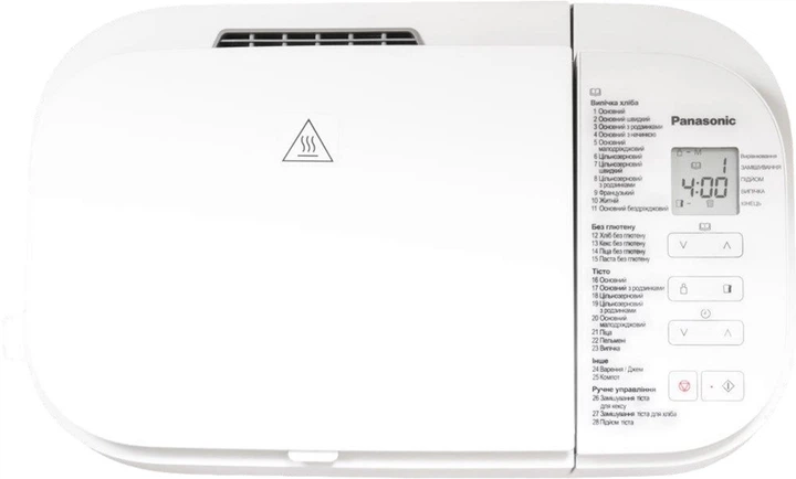 Хлебопечка PANASONIC SD-R2520WTS – фото, отзывы, характеристики в