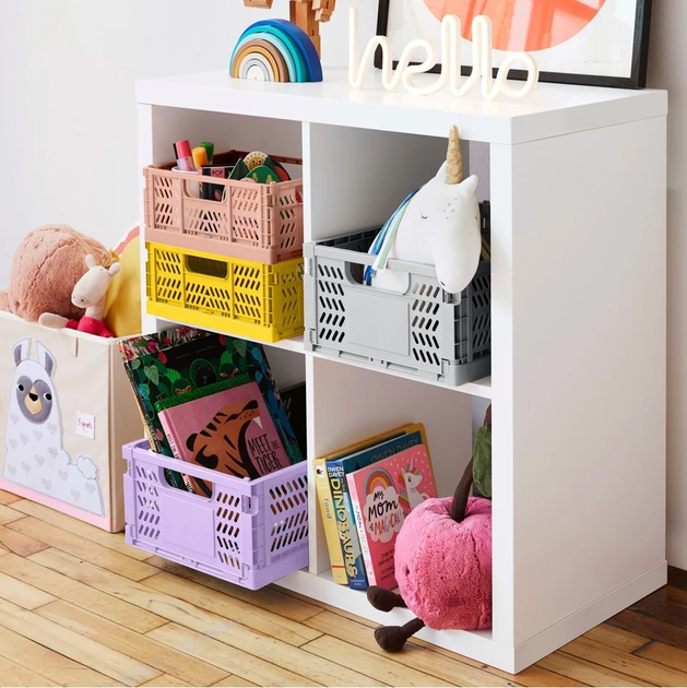 Ящик для зберігання 3 Sprouts Modern Medium Yellow (0812895001679) - зображення 5