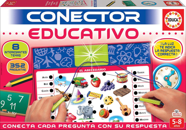 Zabawka interaktywna Educa Borras Spanish Educational Conector (8412668172036) - obraz 1