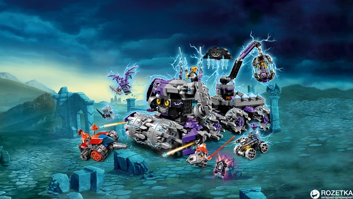 Конструктор LEGO NEXO KNIGHTS Штаб Джестро 840 деталей (70352
