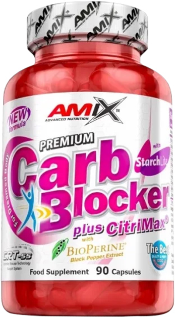 Spalacz tłuszczu Amix Carb Blocker with Starchlite 90 kapsułek (8594159536869) - obraz 1