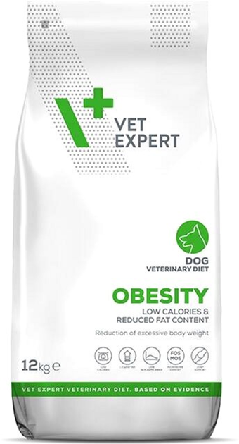 Сухий корм для собак Vet Expert Obesity ветеринарна з курятиною 12 кг (5902414209602) - зображення 1