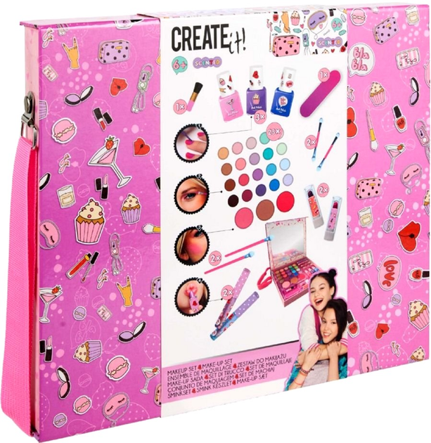 Zestaw do makijażu Create It! Beauty Case (8719668020443) - obraz 1