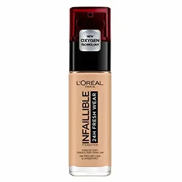 Тональный Крем Для Лица Loreal Paris Infaillible 24H Fresh Wear Foundation 140 Beige Dore 30 Мл Золотисто Бежевый - Фото 3 Тональный Крем Для Лица Loreal Paris Infaillible 24H Fresh Wear Foundation 140 Beige Dore 30 Мл Золотисто Бежевый - изображение 3