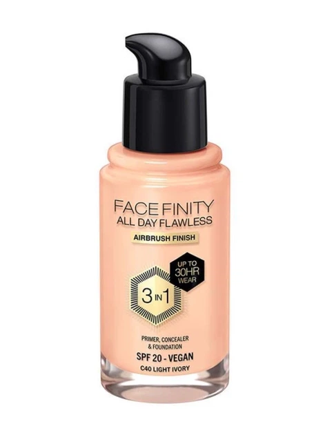 Тональное Средство Max Factor Facefinity All Day Flawless 3 In 1 Foundation Spf 20 С35 Pearl Beige 30 - Фото 1 Тональное Средство Max Factor Facefinity All Day Flawless 3 In 1 Foundation Spf 20 С35 Pearl Beige 30 - изображение 1