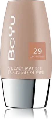 Тональний Крем Для Обличчя Beyu Velvet Mat Foundation 29 30 мл Світлий Хакі - Фото 1 Тональний Крем Для Обличчя Beyu Velvet Mat Foundation 29 30 мл Світлий Хакі - зображення 1
