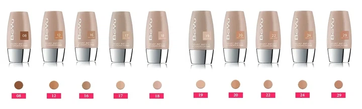Тональний Крем Для Обличчя Beyu Velvet Mat Foundation 29 30 мл Світлий Хакі - Фото 5 Тональний Крем Для Обличчя Beyu Velvet Mat Foundation 29 30 мл Світлий Хакі - зображення 5