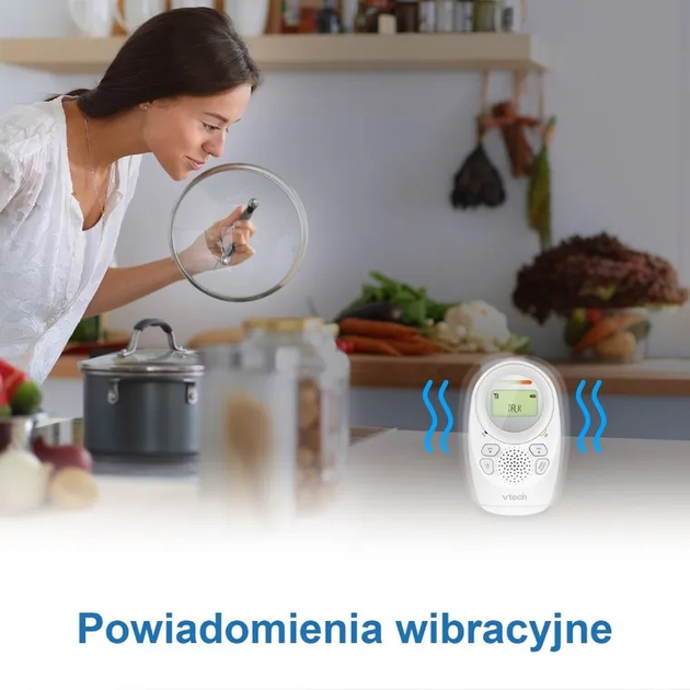 Радіоняня Vtech DM1212 Біла (4897027123586) - зображення 6