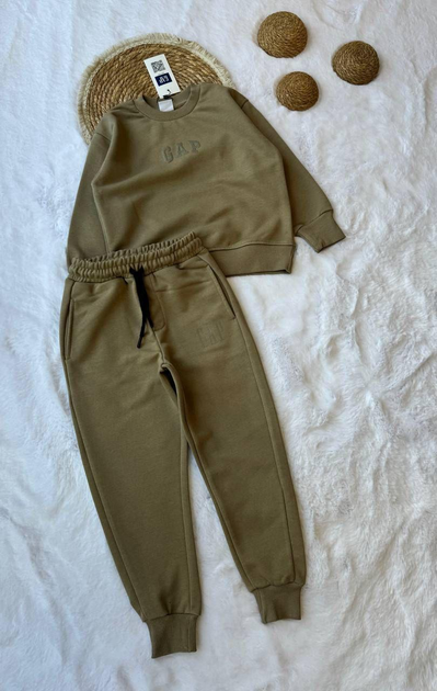 Спортивный костюм для мальчика GAP 122 см оливковый от продавца ...