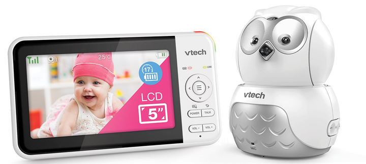 Відеоняня Vtech BM-5550 Сова Біла (4897027123692) - зображення 3