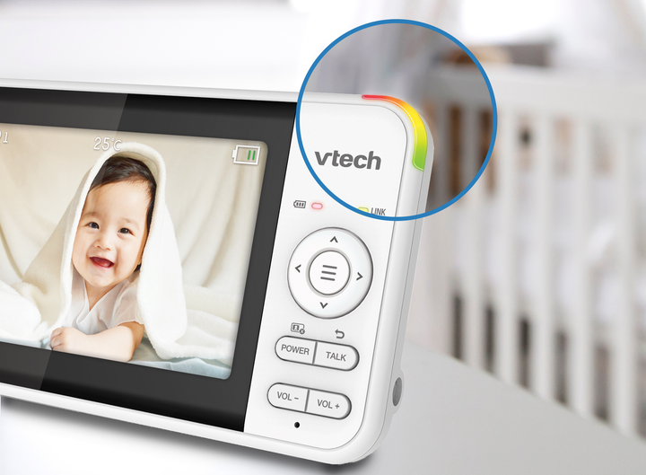 Відеоняня Vtech BM-5550 Сова Біла (4897027123692) - зображення 16