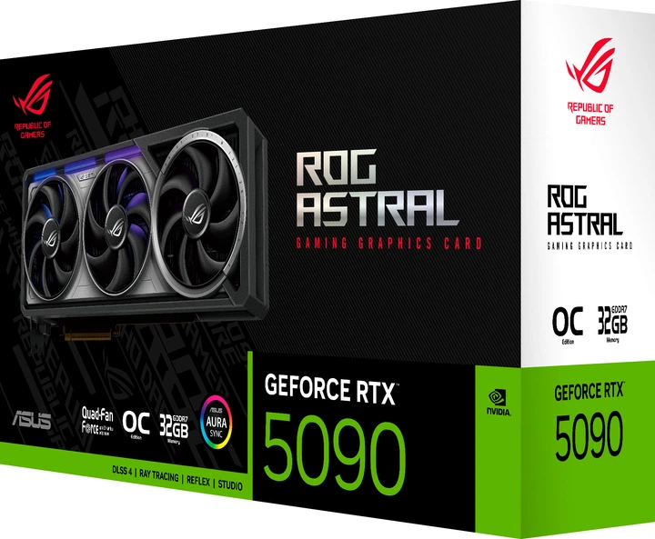 Karta graficzna ASUS PCI-Ex GeForce RTX 5090 ROG Astral OC Edition 32GB GDDR7 (512bit) (2610/28000) (2 x HDMI, 3 x DisplayPort) (ROG-ASTRAL-RTX5090-O32G-GAMING) - obraz 14