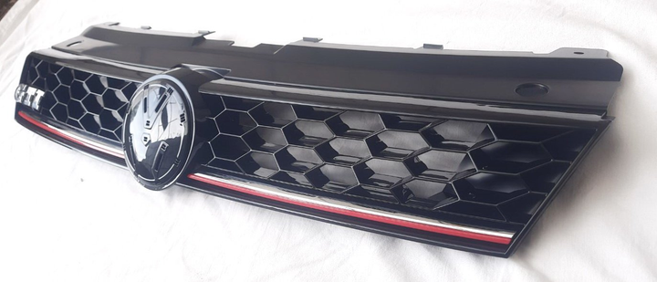 Решетка радиатора тюнинг ASP Volkswagen Polo 09-17 5 стиль GTI V2 Фольксваген Поло L3244 - изображение 2