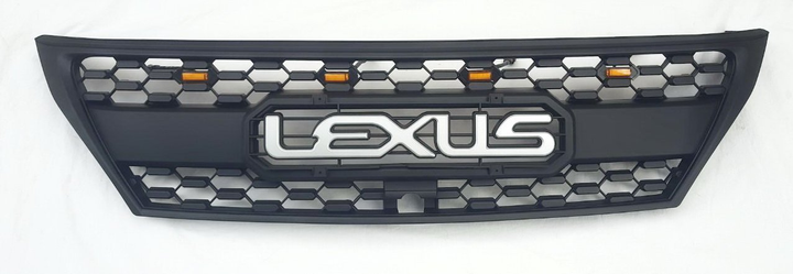 Решетка радиатора тюнинг ASP Lexus LX 08- 70 LED KRN Лексус ЛХ L3258 - изображение 1
