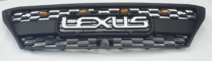 Решетка радиатора тюнинг ASP Lexus LX 08- 70 LED KRN Лексус ЛХ L3258 - изображение 2