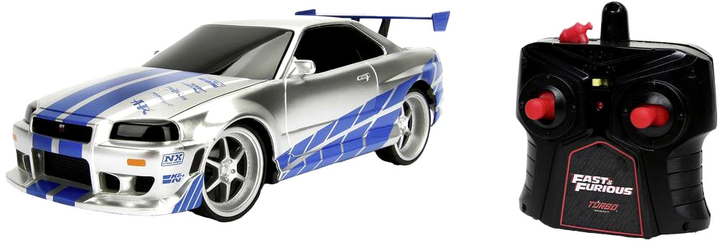 Samochód zdalnie sterowany Jada Fast and Furious Nissan Skyline GTR 1:16 (4006333064951) - obraz 2