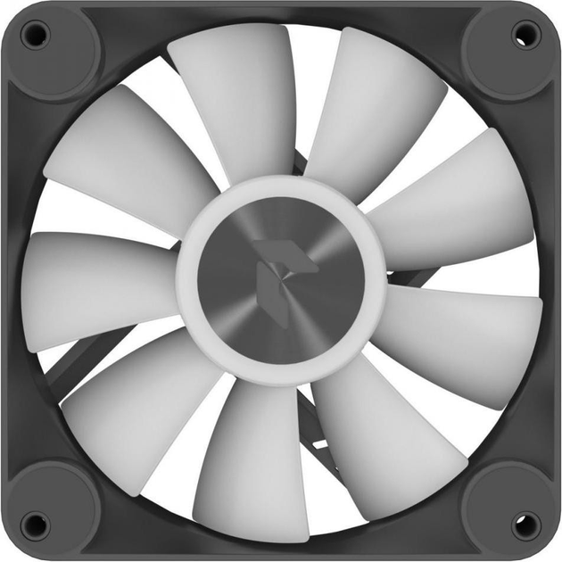 Вентилятор для корпусу APNX FP1-120 120мм ARGB чорний (APF3-PF11217.11) - изображение 1