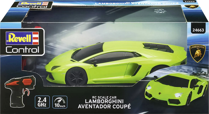 Машинка на радіокеруванні Revell Control Lamborghini Aventador 1:24 (4009803246635) - зображення 1