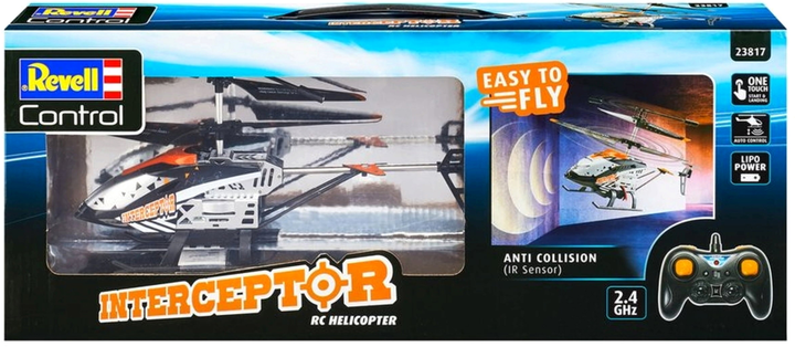 Helikopter zdalnie sterowany Revell Control Interceptor Anti Collision (4009803238173) - obraz 1