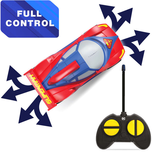 Auto zdalnie sterowane Bladez Superman Racer 1:28 (5060158856787) - obraz 3