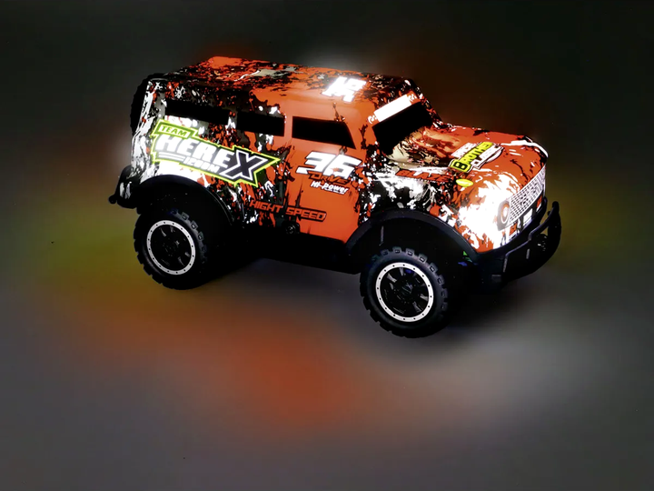 Auto zdalnie sterowane Revell Control Ghost Driver Glow Czerwone 1:22 (4009803246833) - obraz 5