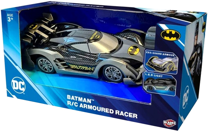 Samochód zdalnie sterowany Bladez Batman Armoured Racer 1:20 (5060158857531) - obraz 1