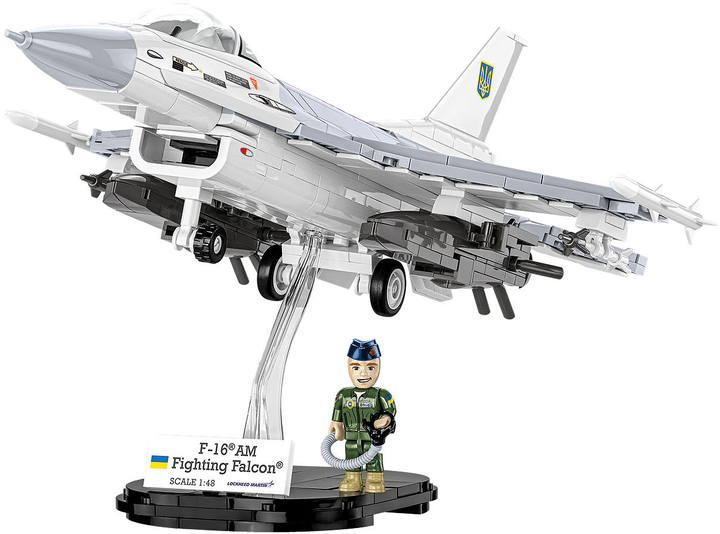 Zestaw klocków Cobi Armed Forces F-16 AM Fighting Falcon 500 elementów (5902251058937) - obraz 3