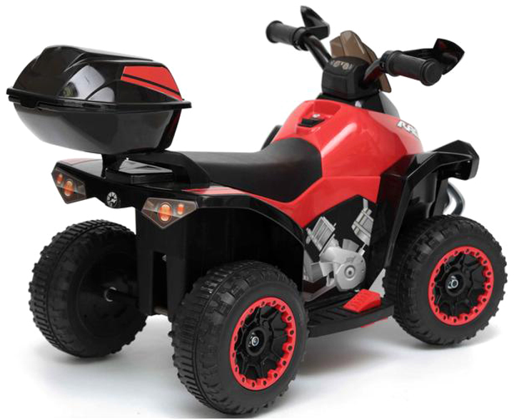 Quad elektryczny dla dzieci Enero Micron 4-kolowy Czerwony (5902431032788) - obraz 3