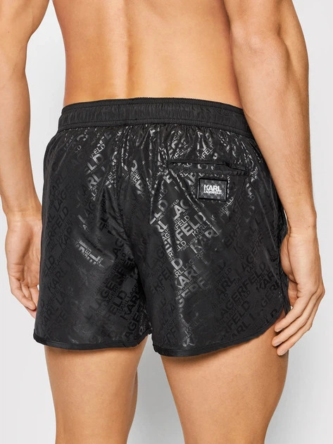 Шорти пляжні Karl Lagerfeld KL21MBS08 XL Black (8052283338303) - зображення 2