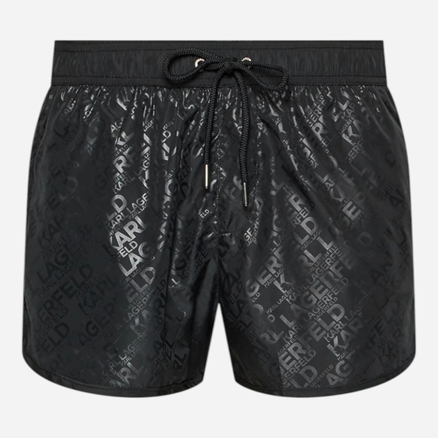 Szorty plażowe Karl Lagerfeld KL21MBS08 L Czarny (8052283338297) - obraz 5