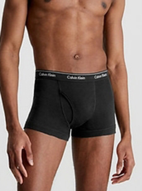 Набір трусів-боксерів чоловічих Calvin Klein Underwear Trunk 3Pk 000NB1893A-MP1 XL 3 шт Чорний/Білий/Сірий (8719115129378) - зображення 5