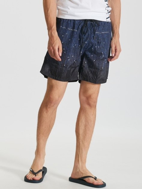 Spodenki kąpielowe męskie Karl Lagerfeld KL21MBM09 S Only One Color (8052283338129) - obraz 3