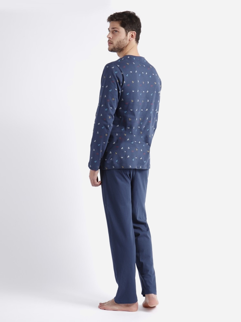 Piżama Admas 60283 XXL Niebieski (8433623686900) - obraz 3