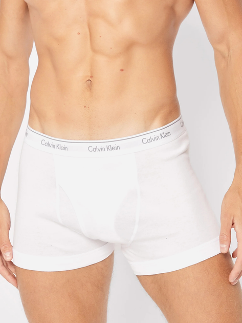 Zestaw majtek męskich typu bokserki Calvin Klein Underwear Trunk 3Pk 000NB1893A-MP1 L 3 szt Czarny/Biały/Szary (8719115129361) - obraz 2