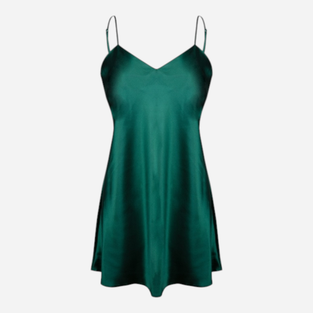 Peniuar erotyczny damski DKaren Plus Size Slip Karen 3XL Green (5901780670207) - obraz 3