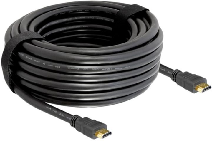 Кабель Delock High Speed HDMI with Ethernet HDMI A - HDMI A 20 м (4043619834525) - зображення 2