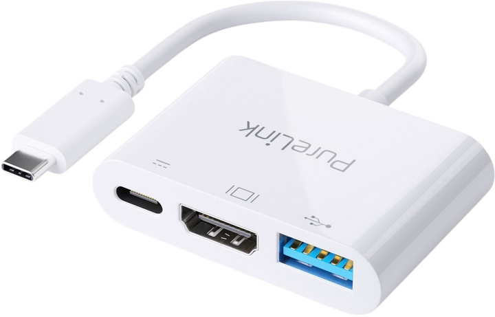 Adapter PureLink IS270 iSeries USB-C to Multiport 0.1 m (4251364719022) - obraz 1