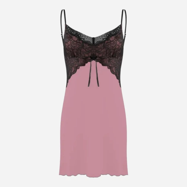 Koszula nocna damska DKaren Slip Tatiana S Jasnofioletowa (5903068513190) - obraz 3