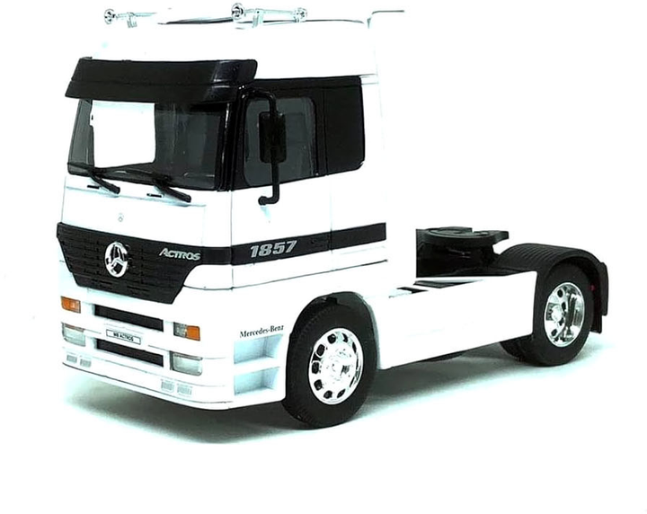 Ciężarówka Welly Mercedes-Benz Actros Metalowa Zielona 1:32 (4891761122805) - obraz 3