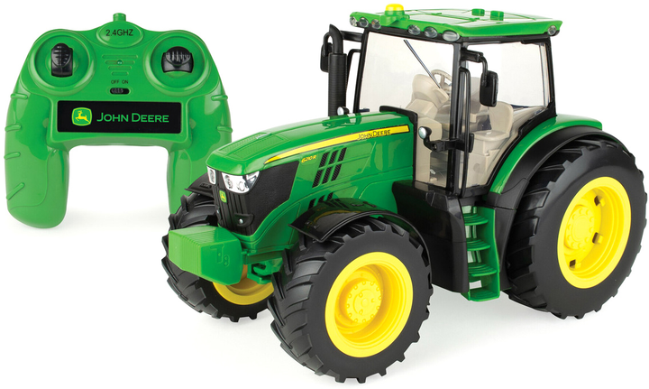 Traktor zdalnie sterowany Tomy Big Farm RC John Deere 6210R 1:16 (036881474869) - obraz 2