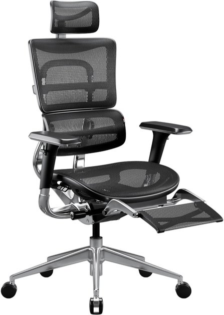 Fotel biurowy ergonomiczny Diablo Chairs V-Master Black (5902560334470) - obraz 2