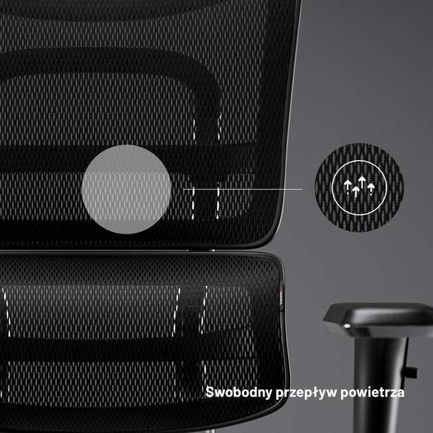 Крісло офісне ергономічне Diablo Chairs V-Master Black (5902560334470) - зображення 8
