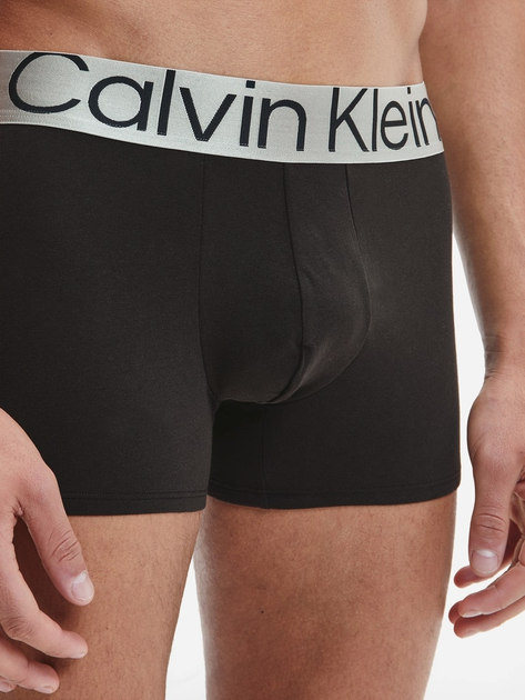 Zestaw majtek męskich typu bokserki bawełnianych Calvin Klein Underwear 000NB3130A-7V1 2XL 3 szt Czarny (8719855387281) - obraz 7